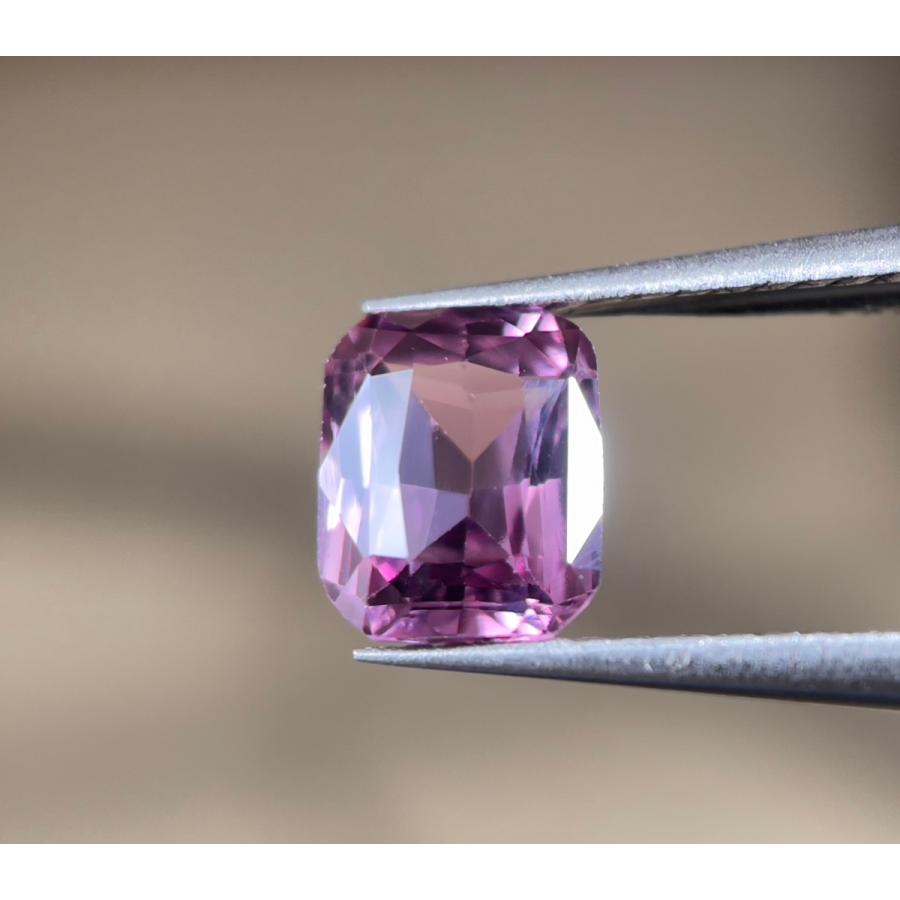 スピネル スピネルルース パープルピンクスピネル 1.10カラット シザー