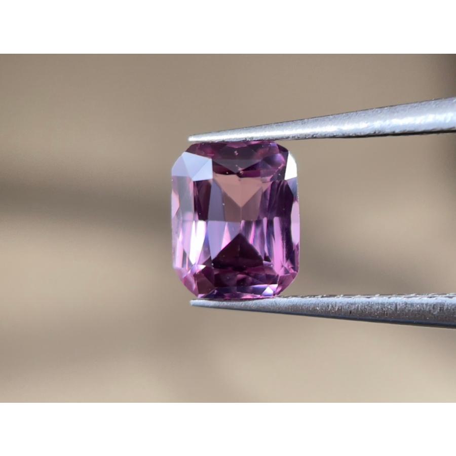 スピネル スピネルルース パープルピンクスピネル 1.10カラット シザー