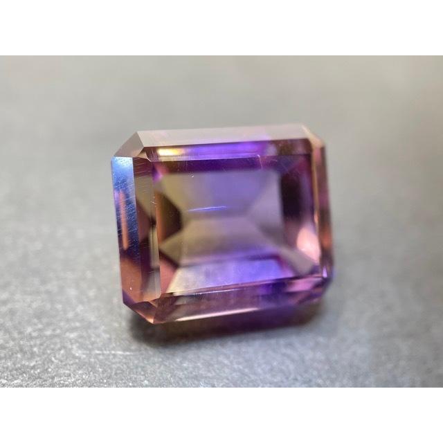 アメトリンルース 美しいアメトリン21.55カラット ボックスカット 天然宝石_2