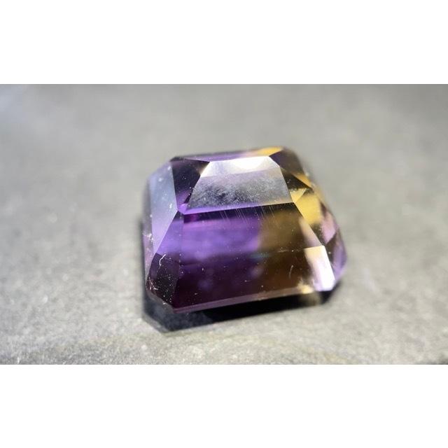 アメトリンルース 美しいアメトリン21.55カラット ボックスカット 天然宝石_9