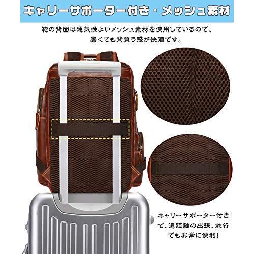 公式限定新作 送料無料 Lannsyne リュック メンズ 本革 2way バックパック 革 ビジネスバッグ ビジネスリュック マチ拡張 大容量 15インチpc 対応 通勤 通学 1 2泊 出張 旅行 通気性 Usbポート付き 国内配送 Ktqa Org