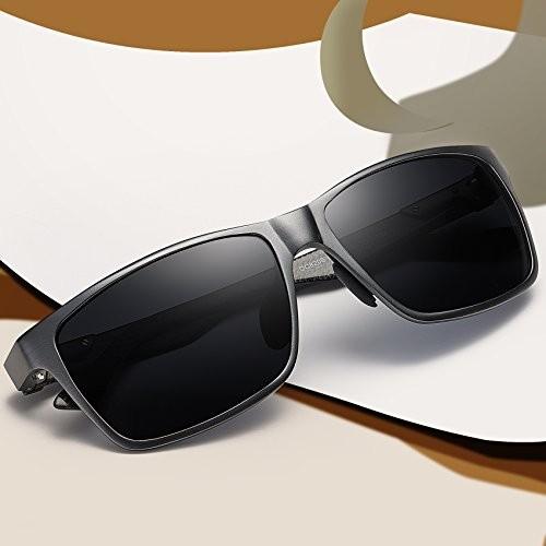 Duco サングラス メンズ Uv400 偏光サングラス 高級炭素繊維素材 アルミニウム合金フレーム 四角いサングラス 釣 Dbi 雑貨のやまとヤフー店 通販 Yahoo ショッピング