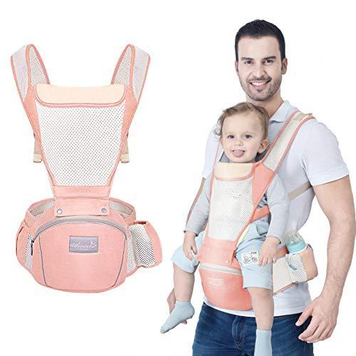 抱っこひも ベビー Caseeto ベビーキャリア 多機能抱っこ紐 ヒップシート ピンク Dju 雑貨のやまとヤフー店 通販 Yahoo ショッピング