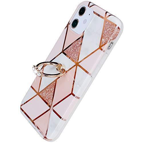 Yuyib Iphone12 Mini ケース リング付き 大理石風 Tpu ソフト 軽量 薄型 耐衝撃 リング付き 10 Eql 雑貨のやまとヤフー店 通販 Yahoo ショッピング