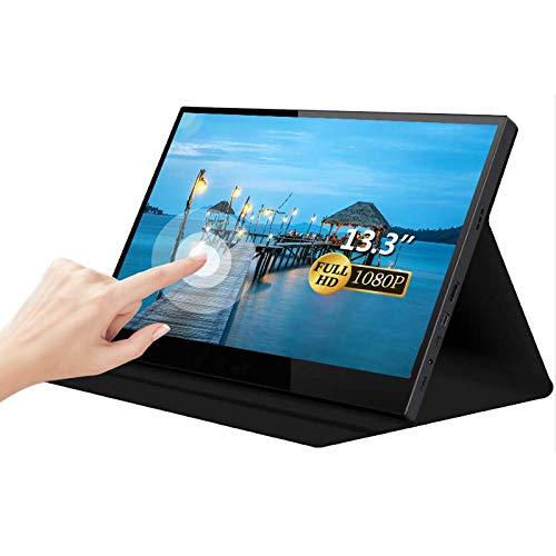モバイルモニター タッチパネル 13 3インチ フルhd Ipsパネル ゲームモニター Switch Xbox Ps4 ブラック Ess 雑貨のやまとヤフー店 通販 Yahoo ショッピング
