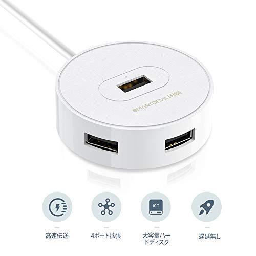 Usbハブ Smartdevil 4ポート拡張 Usb 2 0 Hub 高速転送 セルフパワー バスパワー 延長用 Ps4 Mac Imac等に最適 ライン長 0 25 Fvp4057 雑貨のやまとヤフー店 通販 Yahoo ショッピング