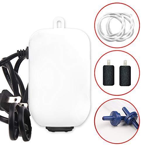 水槽用エアポンプ Hopepower 小型エアーポンプ3w 静音 酸素エアーポンプ 白色 Jyb 雑貨のやまとヤフー店 通販 Yahoo ショッピング