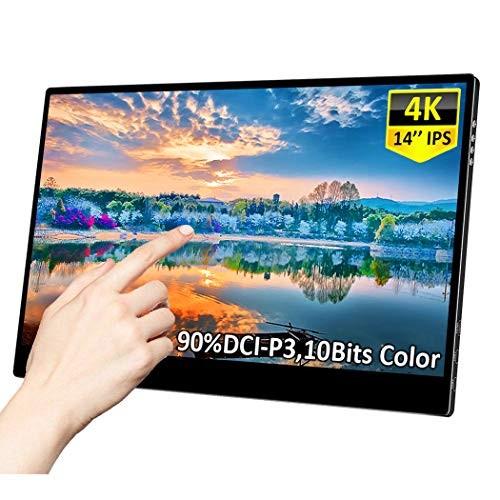 Corkea 4k モバイルモニター 14インチ 3840 2160解像度 Ipsタッチパネル モバイルディスプレイ Mfj 雑貨のやまとヤフー店 通販 Yahoo ショッピング