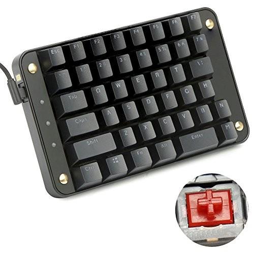 Koolertron 片手メカニカルキーボード ゲーミングキーボード 43キー プログラム可能 Gateron赤軸 Pug 雑貨のやまとヤフー店 通販 Yahoo ショッピング