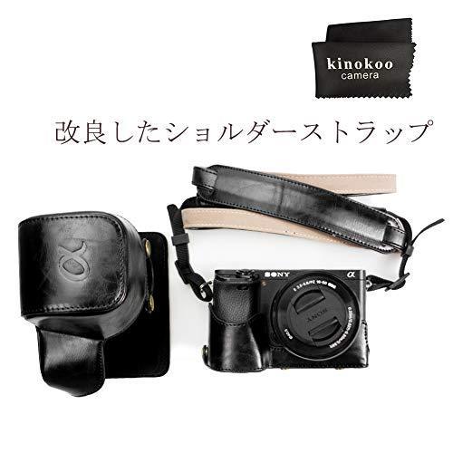 Kinokoo Sony A6000 A6300カメラケース 16 50mmレンズ バッテリー交換でき ショルダーストラップ Bk Rpm 雑貨のやまとヤフー店 通販 Yahoo ショッピング