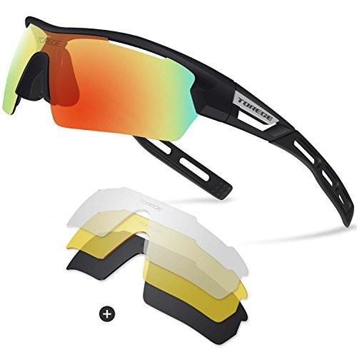 Torege 偏光レンズ スポーツサングラス 超軽量 Tr90 Uv400 紫外線カット サングラスtrg007 Sri 雑貨のやまとヤフー店 通販 Yahoo ショッピング