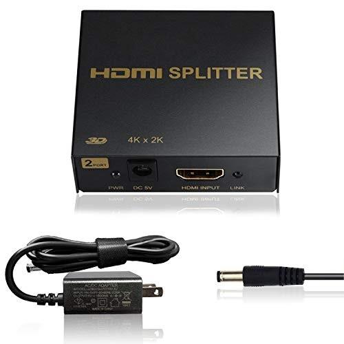 Astroai 4k Hdmi 分配器 スプリッター 1入力2出力 同時出力 Nintendo Switch 動作確認済 Hdcp Ver 1 4 結束バンド付き 電源プ Wft 雑貨のやまとヤフー店 通販 Yahoo ショッピング
