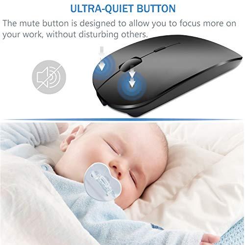 Tsmine ワイヤレスマウス Bluetooth マウス 長持ちusb充電式 無線 スリープ スリム 軽い 小さい ブラック Wls4486 雑貨のやまとヤフー店 通販 Yahoo ショッピング