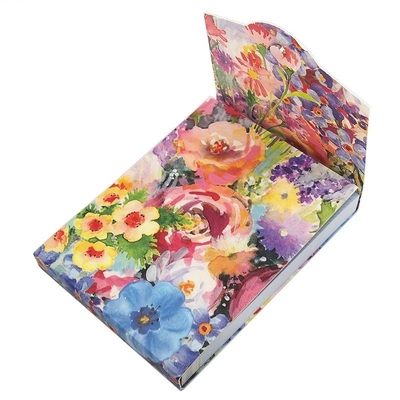 パンチスタジオ イニシャルメモ帳 イニシャルm フラワー マグネット開閉式 文房具 ノートパッド m 雑貨ロビン ヤフー店 通販 Yahoo ショッピング