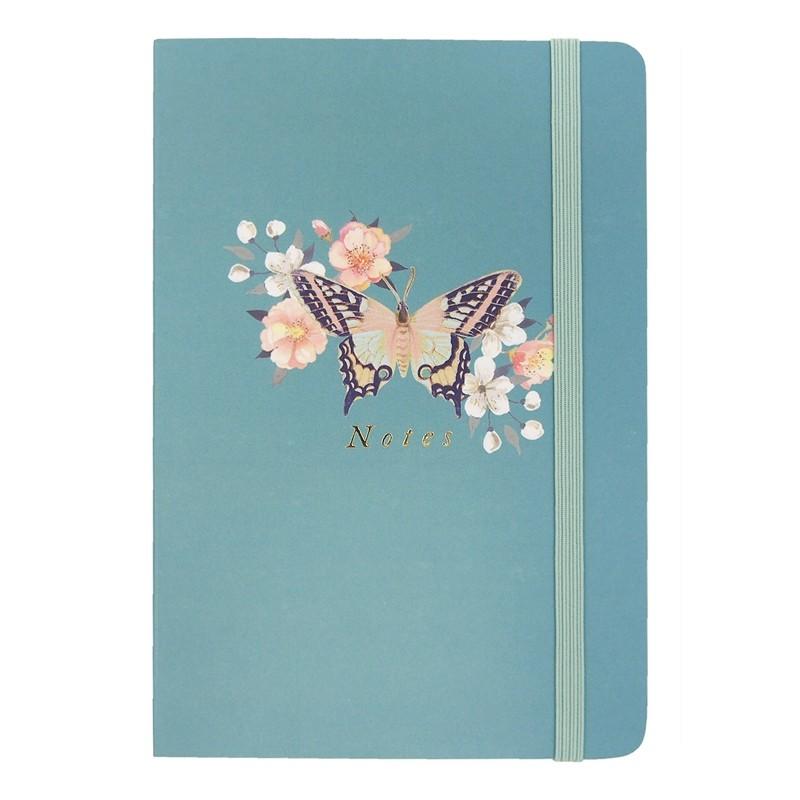 パンチスタジオ ジャーナルノート ゴムバンド付き 蝶 グリーン ソフトカバー 文房具 雑貨ロビン ヤフー店 通販 Yahoo ショッピング