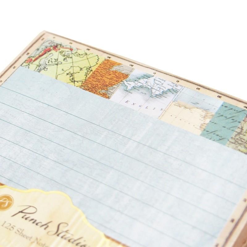 パンチスタジオ ノートパッド メモ帳 世界地図 125シート ワールドアトラス 雑貨ロビン ヤフー店 通販 Yahoo ショッピング