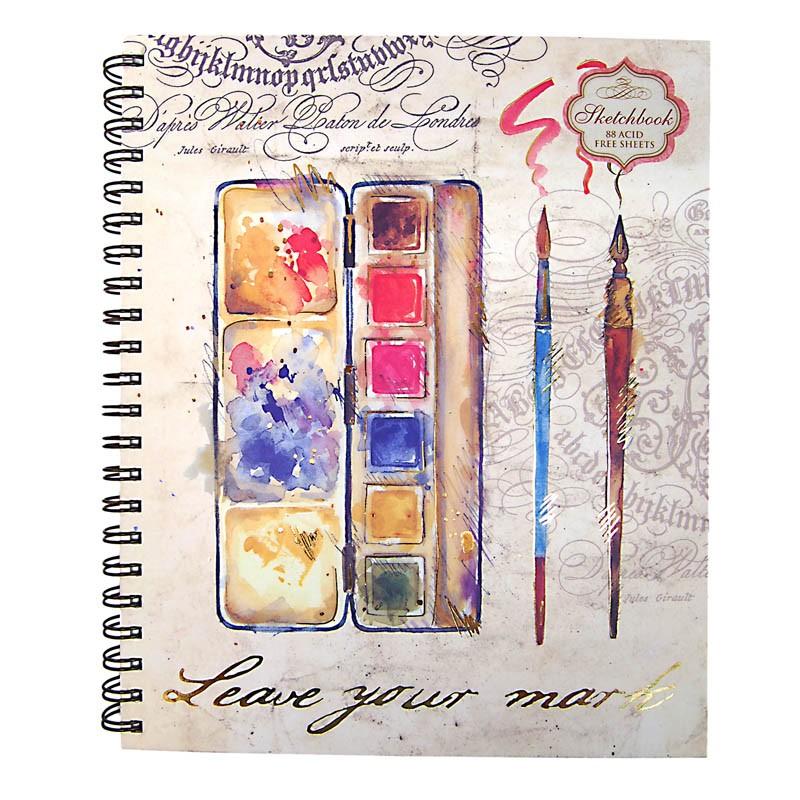 パンチスタジオ スケッチブック （絵の具×スケッチ） ハード