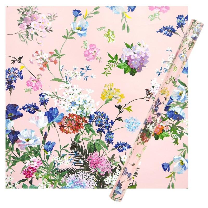 パンチスタジオ ラッピングペーパー 包装紙 花 ピンク フローラルポップ 幅76 2cm 長さ3m 定形外郵便物不可 雑貨ロビン ヤフー店 通販 Yahoo ショッピング