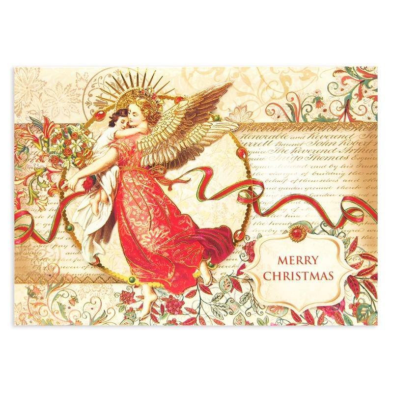 パンチスタジオ クリスマスカード 立体 Lサイズ 天使と子供 グリーティングカード 雑貨ロビン ヤフー店 通販 Yahoo ショッピング