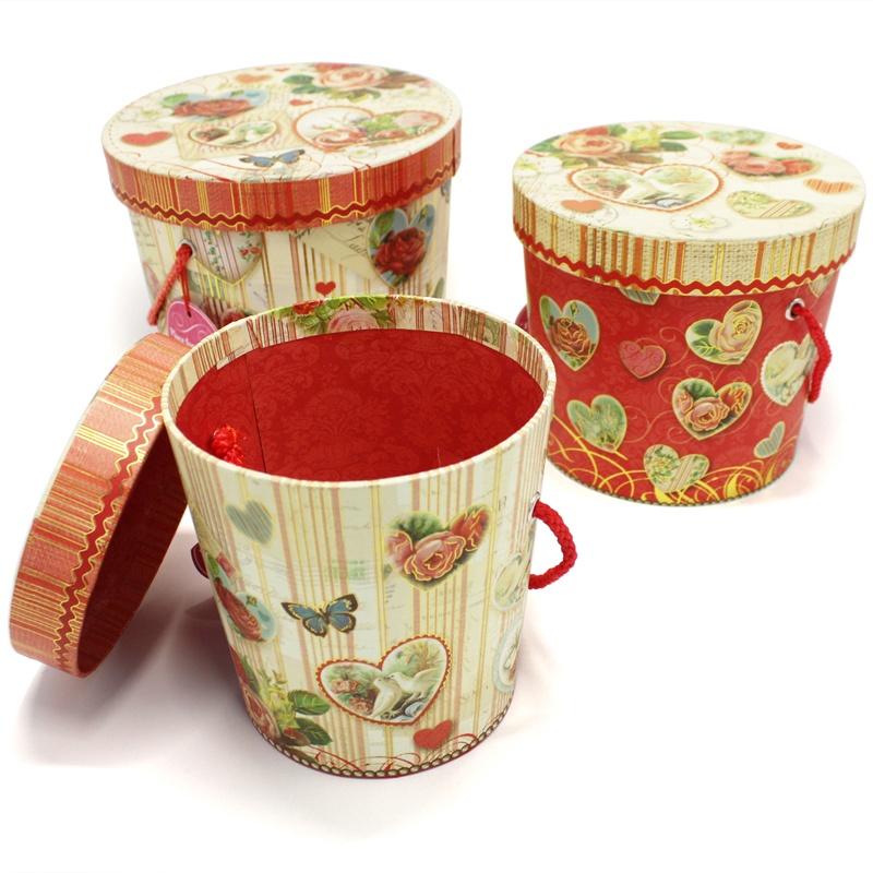 パンチスタジオ バレンタイン テイスティ・トリートボックス 収納 フタ