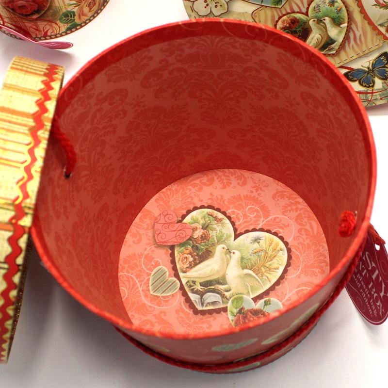 パンチスタジオ バレンタイン テイスティ・トリートボックス 収納 フタ