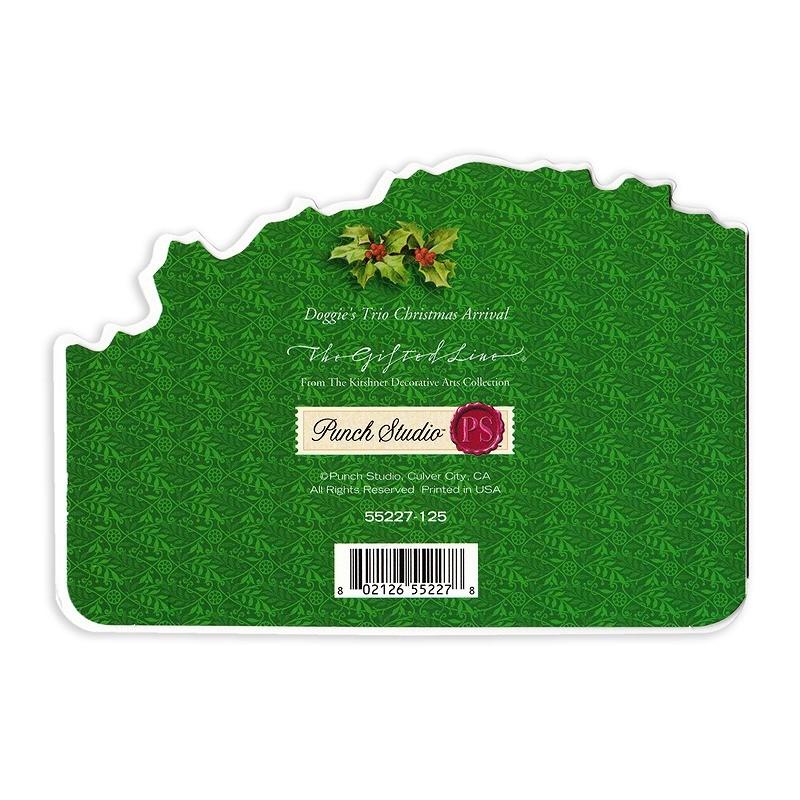 グリーティングカード　手紙　レター　ヴィンテージ 柊　クリスマス　犬 グリーティングカード 手紙 レター ヴィンテージ 柊 クリスマス 犬の