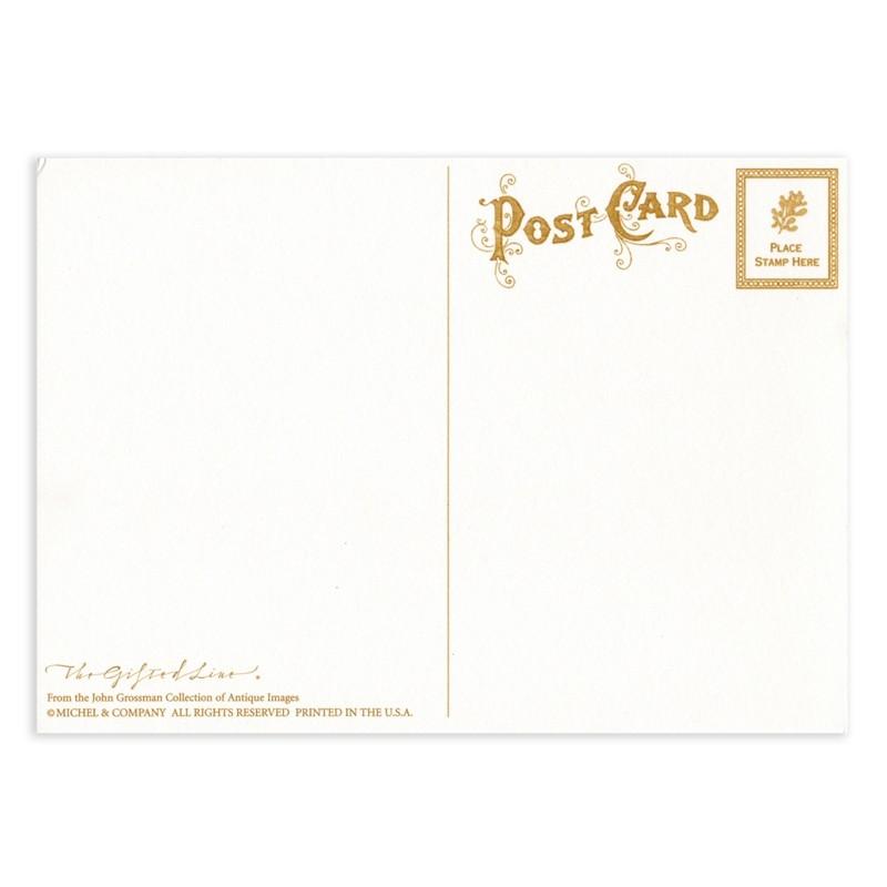 MICHEL & CO クリスマスカード ポストカード （クリスマスツリーと果物