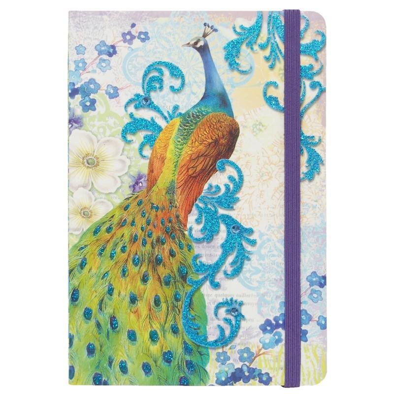 パンチスタジオ ジャーナルノート 孔雀 ゴムバンド付き 文房具 雑貨ロビン ヤフー店 通販 Yahoo ショッピング