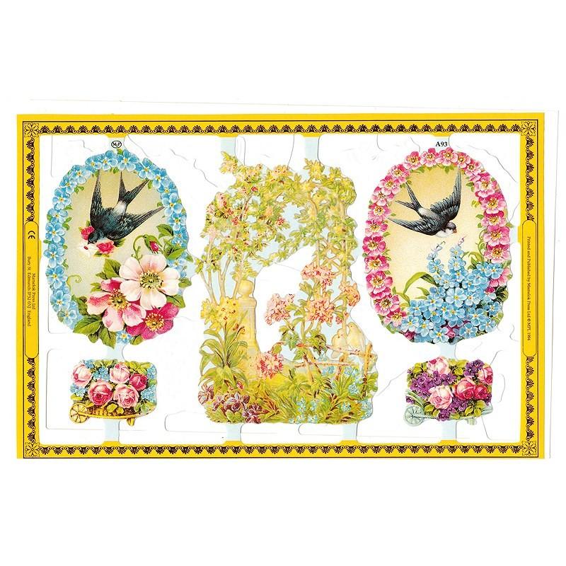 ドイツ製 クロモス スクラップシート （ヴィクトリアンキッズ