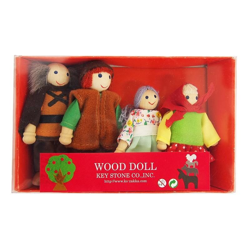 KEYSTONE 木の人形（カントリーファミリー） : 雑貨ロビン