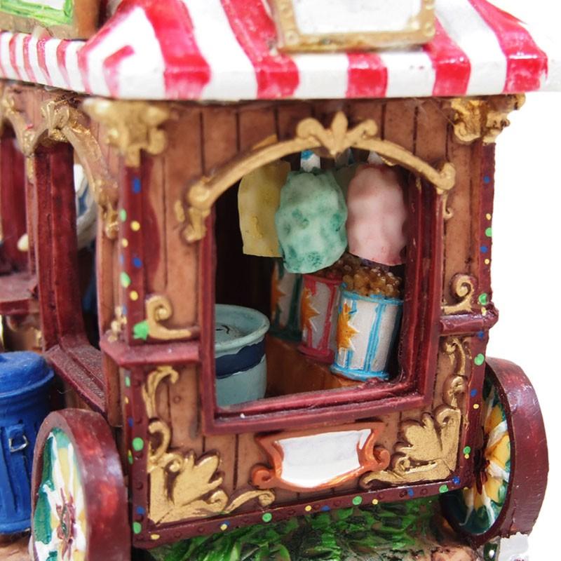 クリスマスの置物 オブジェ オーナメント （綿菓子とポップコーンのお 