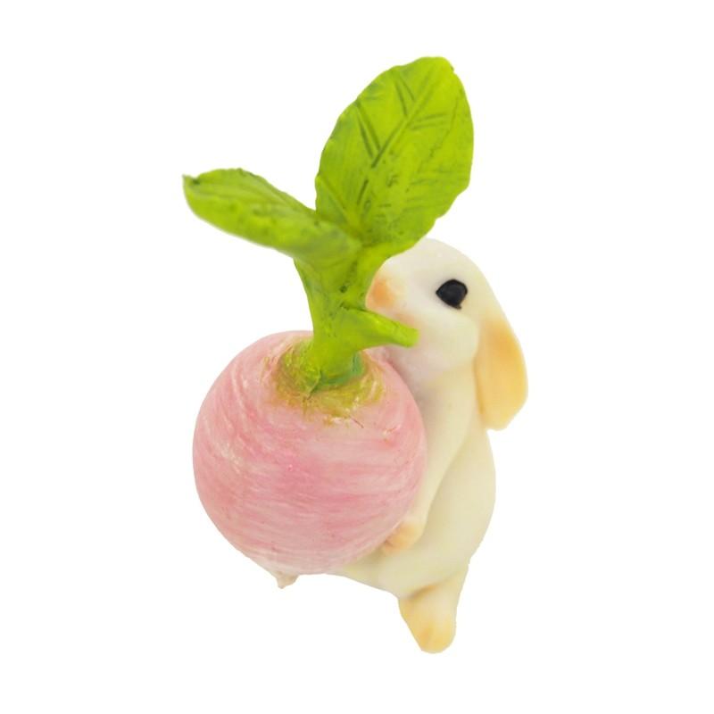 ウサギの置物 オブジェ オーナメント ミニチュア ラディッシュ ガーデンマスコット Edc1530 雑貨ロビン ヤフー店 通販 Yahoo ショッピング