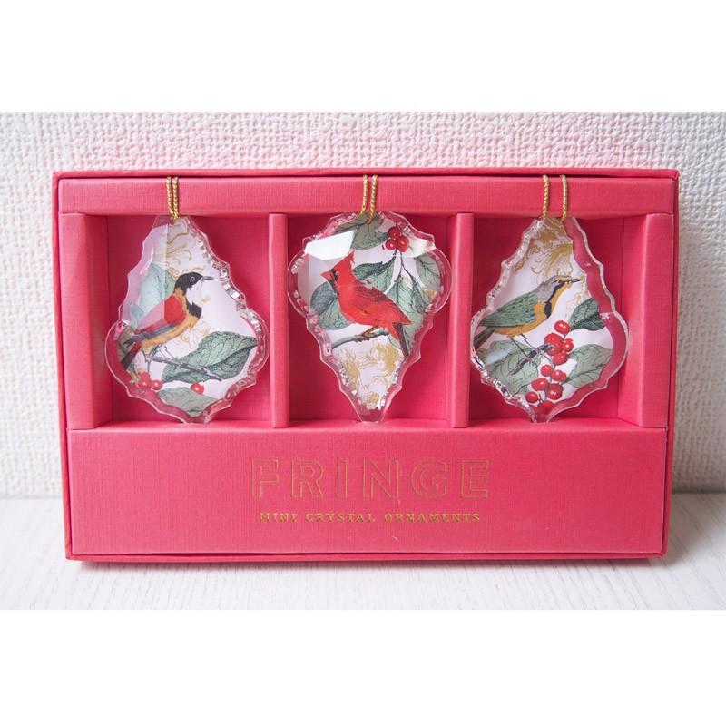フリンジ クリスマス オーナメント 3点セット 鳥 おしゃれなインテリア F 雑貨ロビン ヤフー店 通販 Yahoo ショッピング