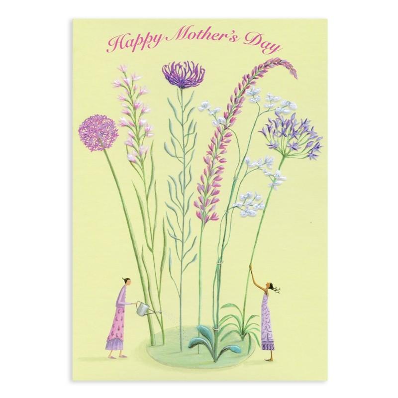 ロジャーラボード 母の日カード Lサイズ グリーティングカード 植物 流行 ハイクオリティ