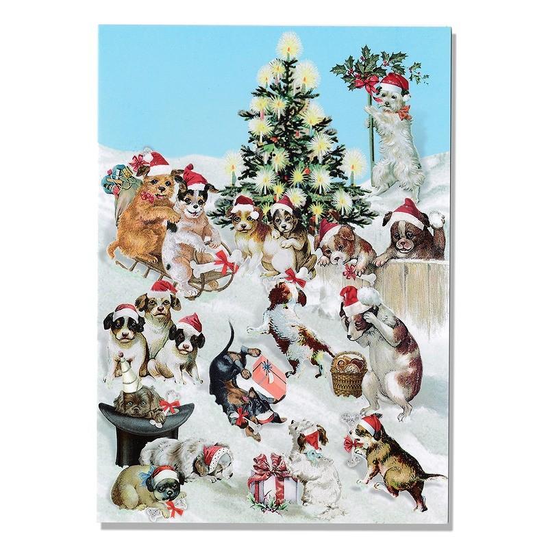 ロジャーラボード クリスマスカード Lサイズ イヌの雪遊び グリーティングカード Gcx786 雑貨ロビン ヤフー店 通販 Yahoo ショッピング