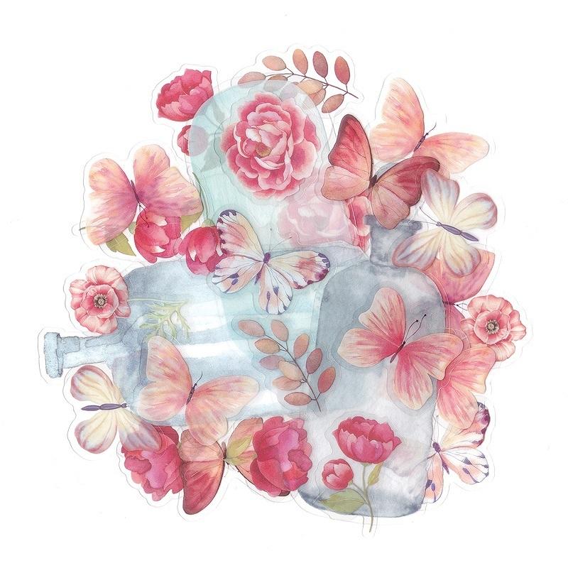 フレークシール セット 安心の定価販売 スクラップ素材 ハーバリウム コーラル Pet素材