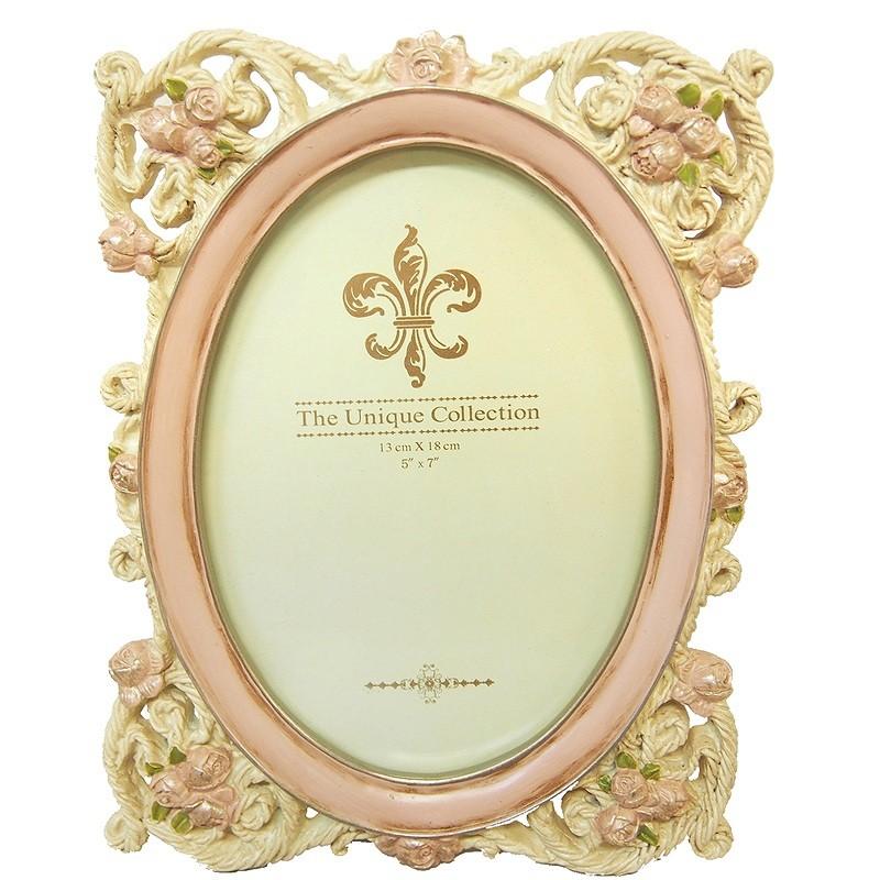 アンティーク調 フォトフレーム （飾り×ローズ） : 雑貨ロビン ヤフー