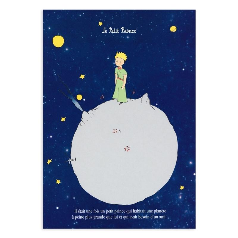 フランス製 星の王子さまのポストカード 星の上に立つ王子さま Pr4500 雑貨ロビン ヤフー店 通販 Yahoo ショッピング