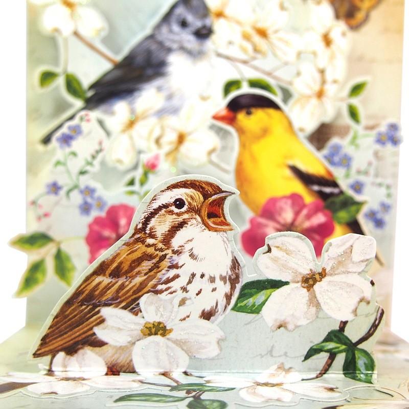 Up With Paper ポップアップカード 三羽の鳥 多目的カード グリーティングカード Ps1092 雑貨ロビン ヤフー店 通販 Yahoo ショッピング