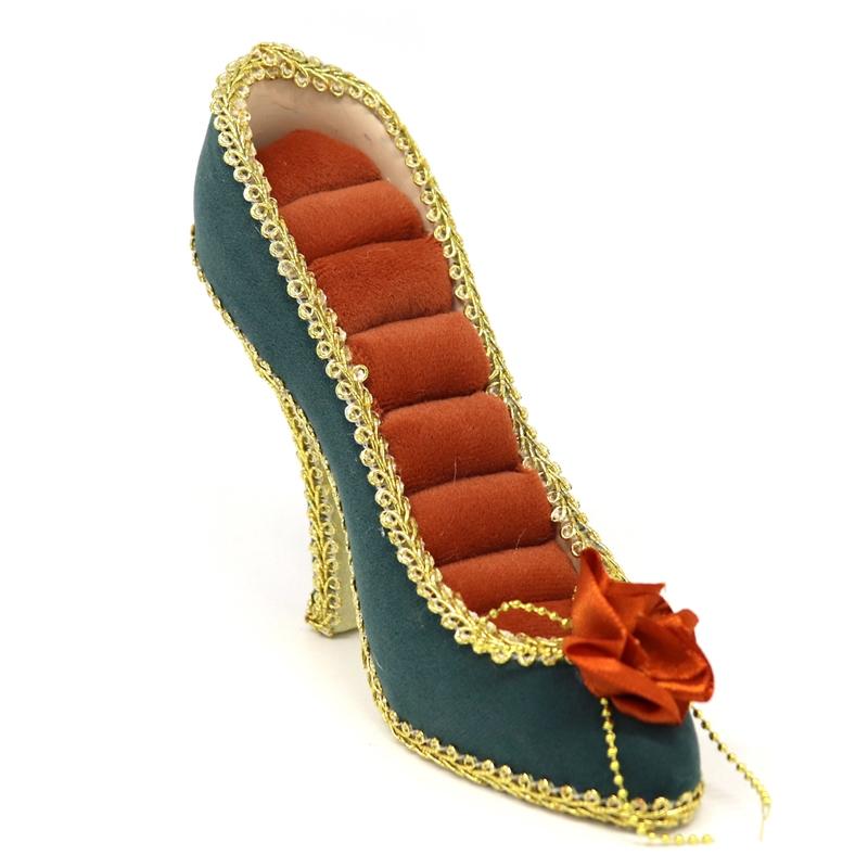 クラシカルリングホルダー （オレンジ×ハイヒール） : 雑貨ロビン  