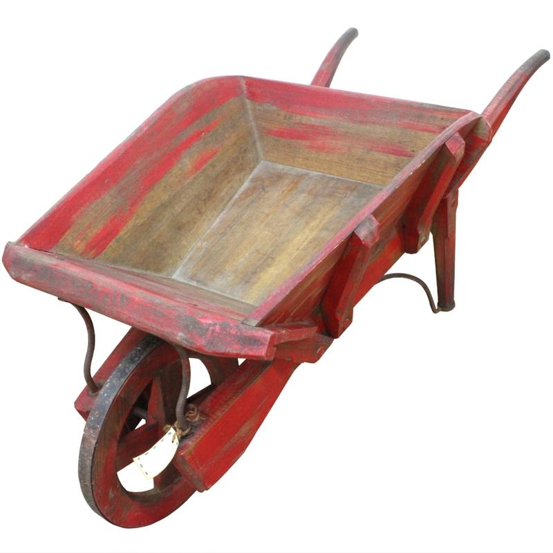 赤い三輪車 グリップ付きハンドル　アンティーク、オールドスタイル　中古品 楽天市場】レトロカントリースタイル三輪車脱着式ペダル レッド