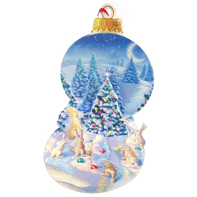 Up With Paper オーナメントカード ワンダー オブ クリスマス クリスマス ポップアップ グリーティングカード S028 雑貨ロビン ヤフー店 通販 Yahoo ショッピング