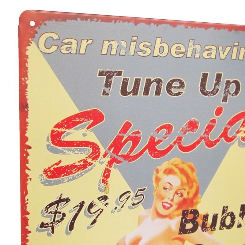 アンティーク調 メタル プレート 女性 プラグ アメリカン雑貨 Z5343 雑貨ロビン ヤフー店 通販 Yahoo ショッピング