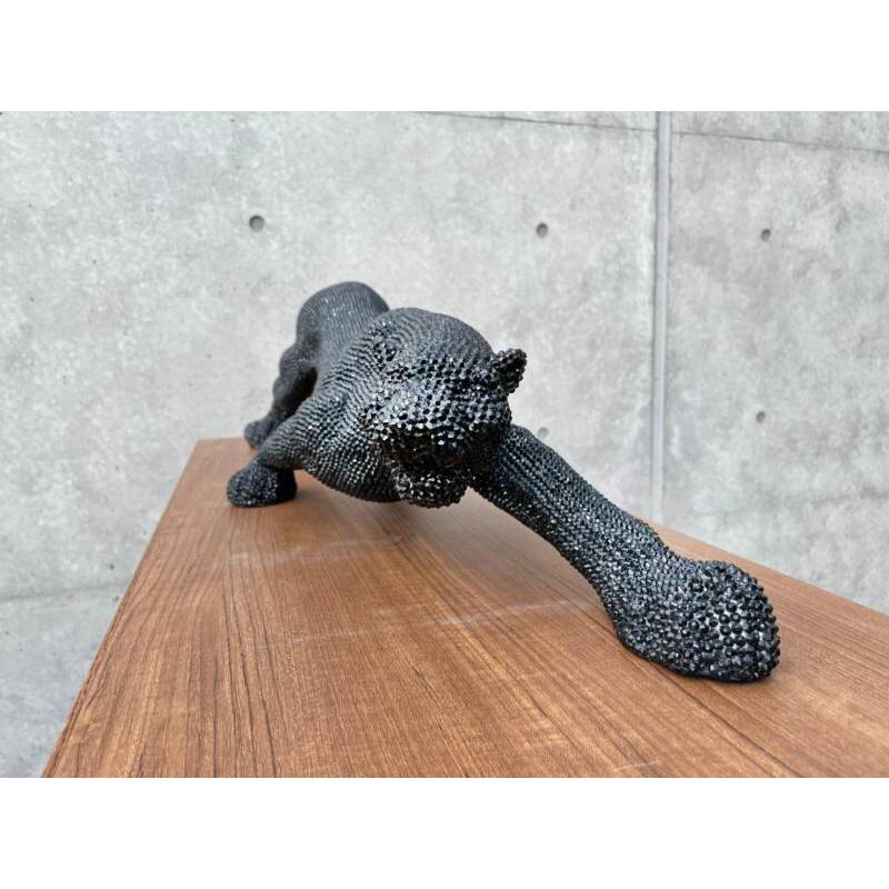 【レア】エリックホグラン ガラスオブジェ アイアンフレーム(タイガー) レア】エリックホグラン ガラスオブジェ アイアンフレーム