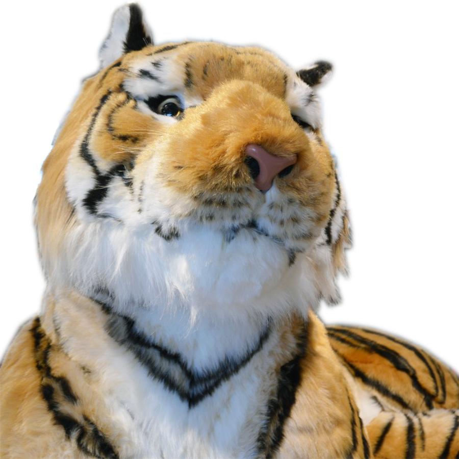 虎 ぬいぐるみ 特大 リアル カッコイイ 人形 タイガー ビッグサイズ 大きい トラ ジャンボ インテリア 抱き枕 置物 送料無料