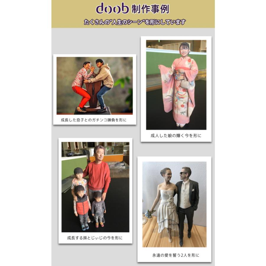 2026年 【岡山市】【70歳以上限定10%OFF】doob 3D フィギュア 制作 25cm 体験チケット 終活 喜寿 米寿 古希 銀婚式 金婚式 ギフト 記念撮影 【3837852716】(24993円)