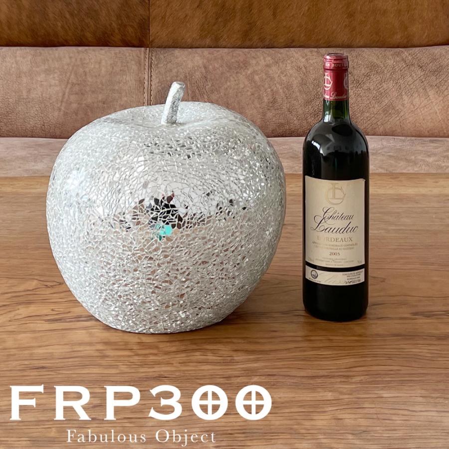 白リンゴ アートオブジェ 小 インテリア りんご プレゼント 店舗