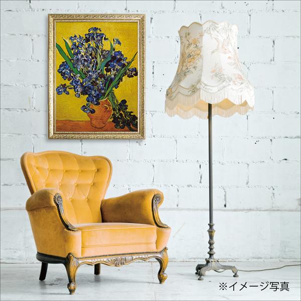 ゴッホ アイリス 花瓶　アイリスのある花瓶 インテリア 額縁 Amazon.co.jp: 世界の名画 ゴッホ アイリスのある花瓶 ジクレー