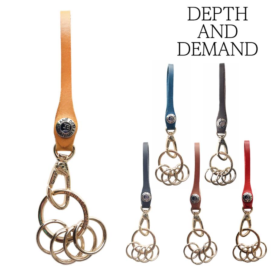キーホルダー レザー 革 おしゃれ ブランド メンズ レディース キーリング 4連 Depth And Demand Kh170 誕生日 プレゼント Kh170 インポート卸雑貨 Zakkart Yahoo店 通販 Yahoo ショッピング