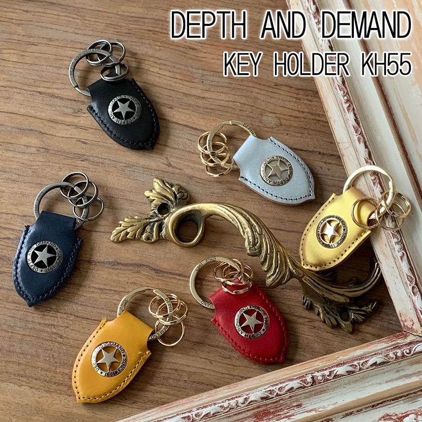 キーホルダー レザー 革 おしゃれ ブランド メンズ レディース Depth And Demand Kh55 送料無料 Kh55 インポート卸雑貨 Zakkart Yahoo店 通販 Yahoo ショッピング
